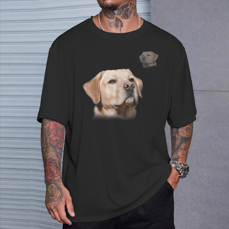 Labrador School PhotoYellow Lab T-Shirt Gifts for Him