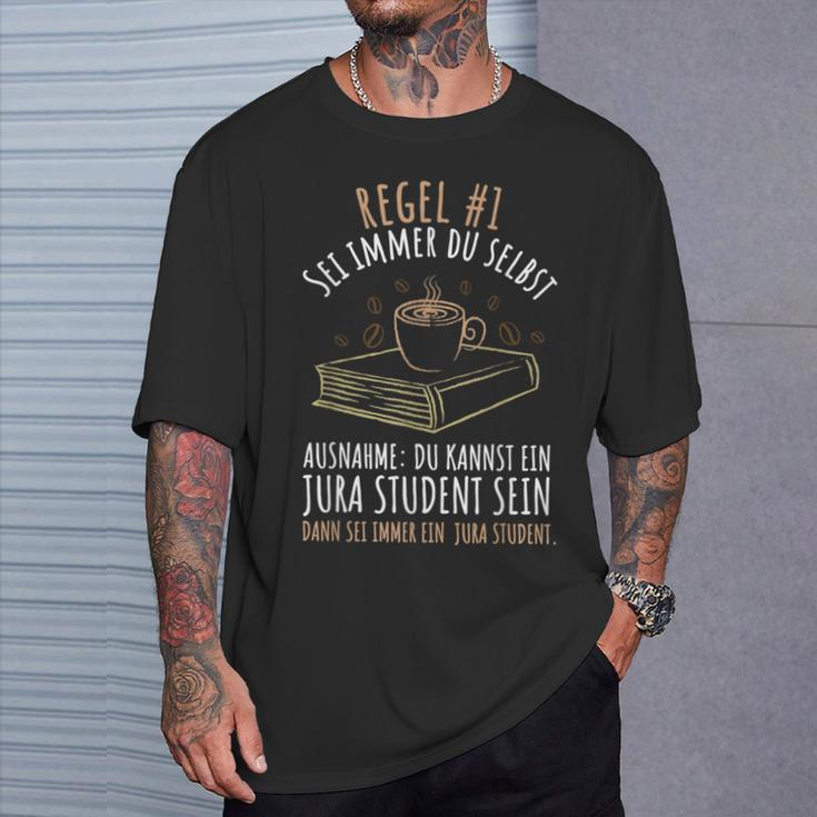 Legal Science Sei Immer Du Selbst Jura Student T-Shirt Geschenke für Ihn