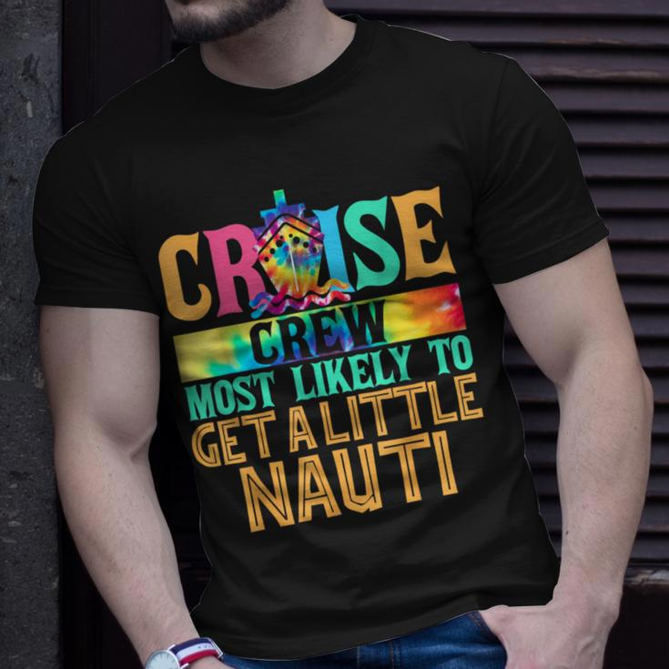 Most Likely To Get A Little Nauti Family Cruise Trip T-Shirt Gifts for Him