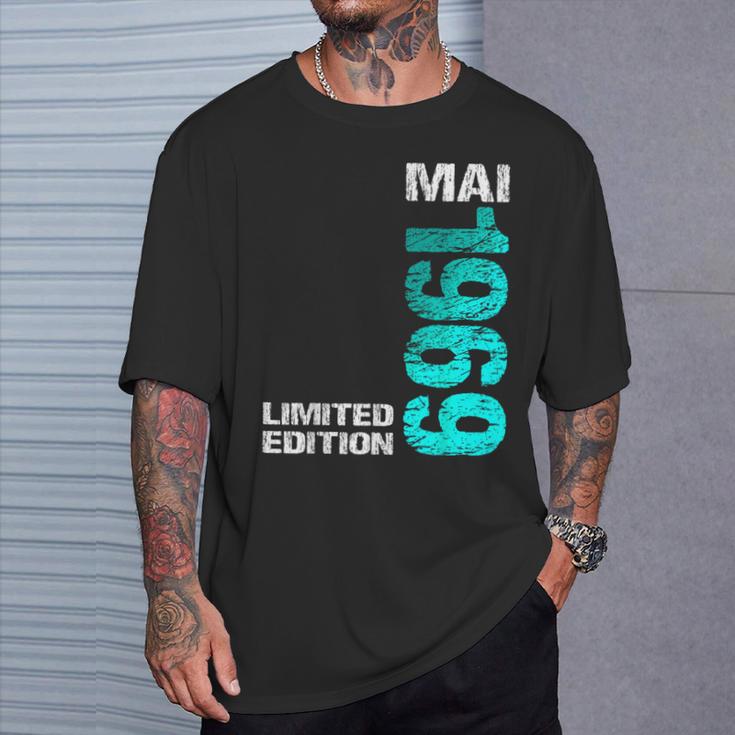 Limited Edition Mai 1969 Mann Frau 55 Geburtstag T-Shirt Geschenke für Ihn