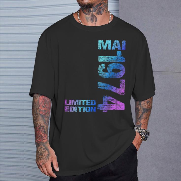 Limited Edition Mai 1974 Mann Frau 50 Geburtstag T-Shirt Geschenke für Ihn