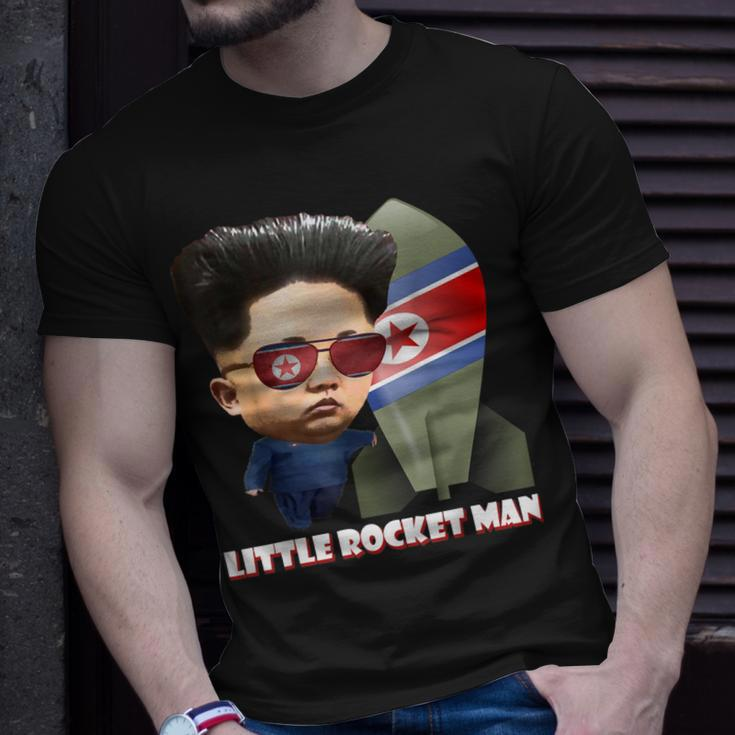 Little Rocket Man Kim Jong-Un T-Shirt Gifts for Him