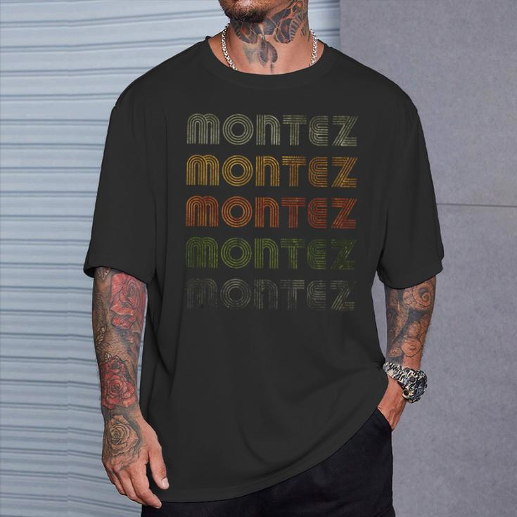 Love Heart Montez Grungeintage Style Montez T-Shirt Geschenke für Ihn