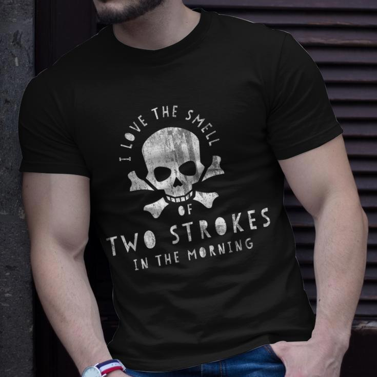 I Love The Smell Of Two Strokes In The Morning T-Shirt Gifts for Him