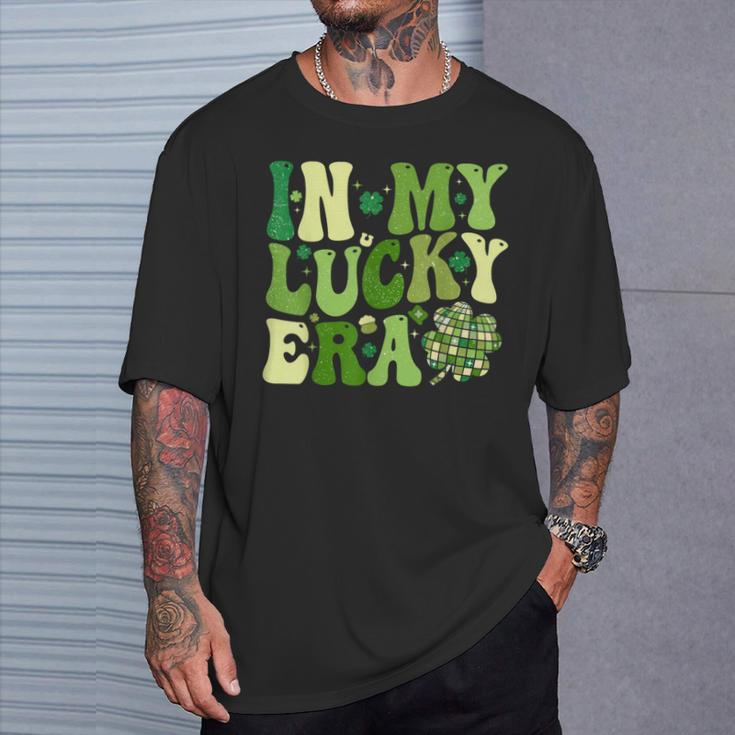 In My Lucky Era Happy St Pattys Day Girls Ns T-Shirt Gifts for Him