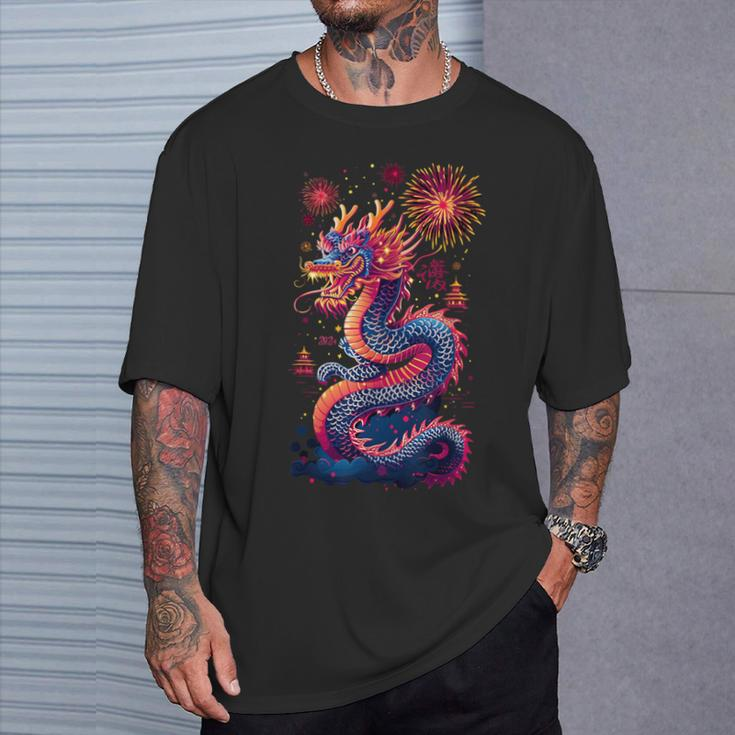 Lunar Chinese New Year 2024 Year Of The Dragon 2024 T-Shirt Gifts for Him