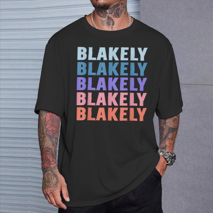 Lustiges Geschenk Name Blakely Personalisierterorname T-Shirt Geschenke für Ihn