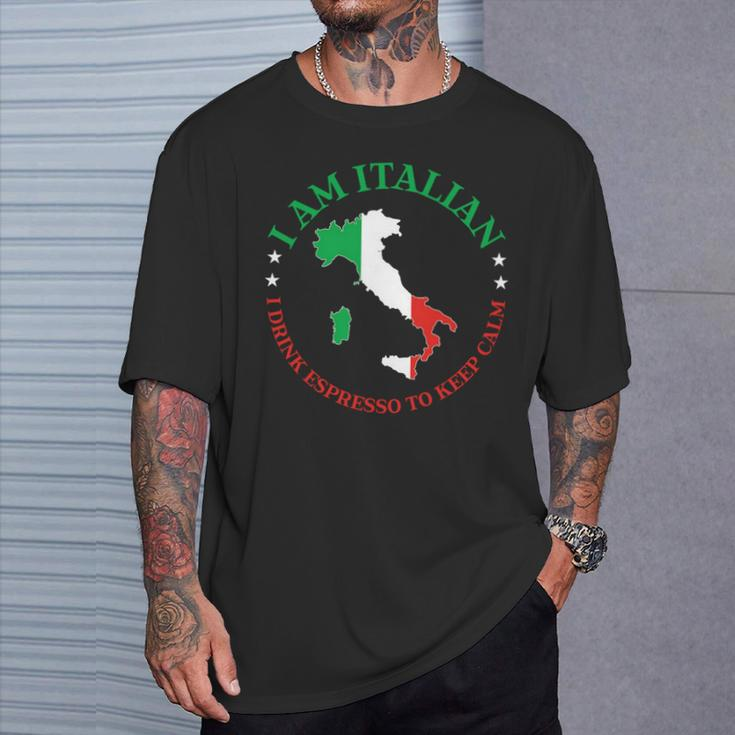 Lustiges Sarkastisches Italien-Zitat Wortspiel Spruch Witz T-Shirt Geschenke für Ihn