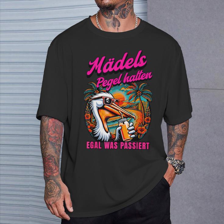 Mädels Pegel Halten Mallorca Party T-Shirt Geschenke für Ihn