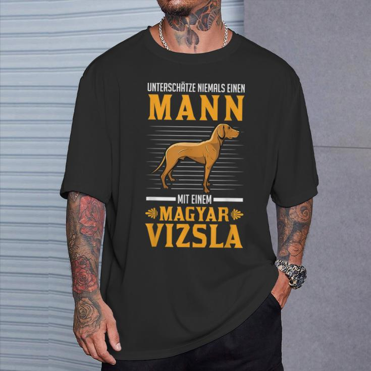 Magyarizsla Man Wire Hairizsla T-Shirt Geschenke für Ihn