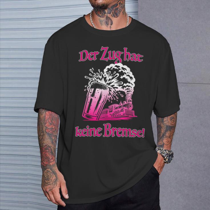 Malle Party Der Zug Hat Keine Bremse T-Shirt Geschenke für Ihn