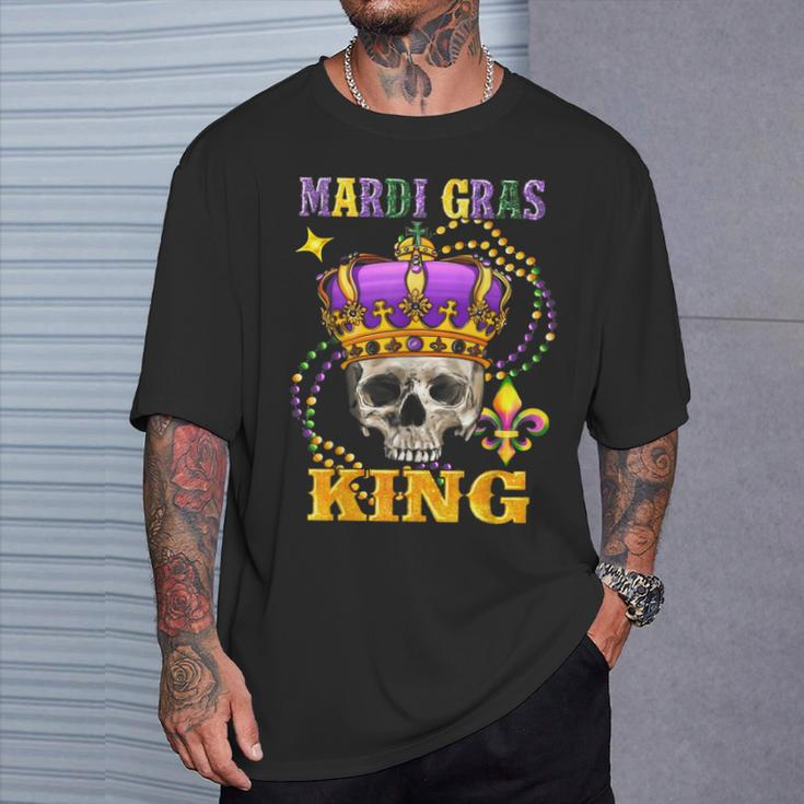 Mardi Gras King Carnival Costume Mardi Gras Mens T-Shirt Gifts for Him