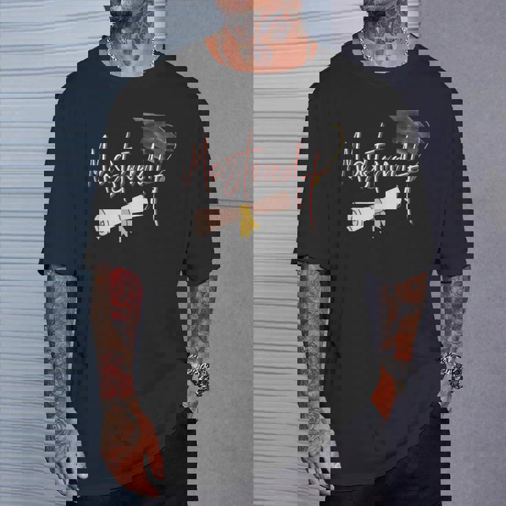 Master Degree Woman Graduate Mba Graduation 2024 Mastered It T-Shirt Gifts for Him