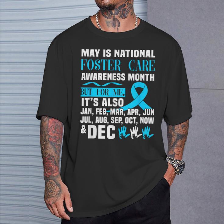 May Is National Foster Care Awareness MonthT-Shirt Gifts for Him