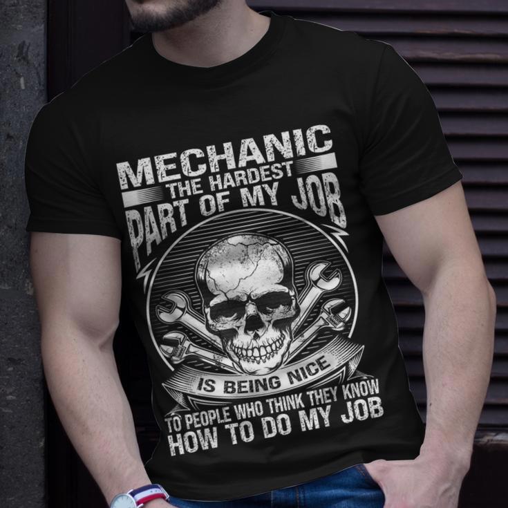 Mechanic Car Guy Auto Mechanic T-Shirt Gifts for Him