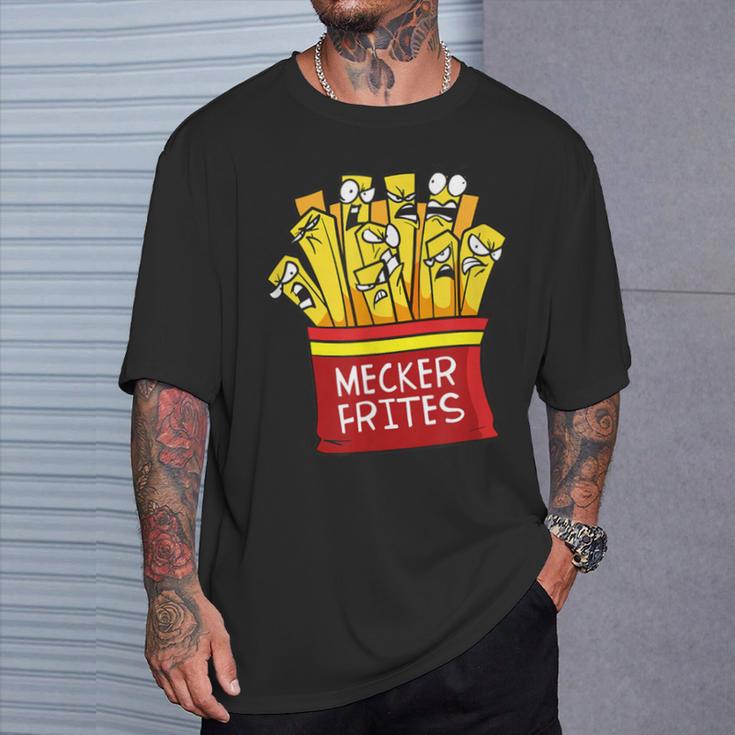 Mecker Frites Meckerfritze Scolding Fries T-Shirt Geschenke für Ihn