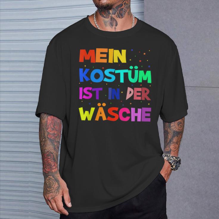 Mein Kostüm Ist In Der Wäsche Fancy Dress Costume Set T-Shirt Geschenke für Ihn