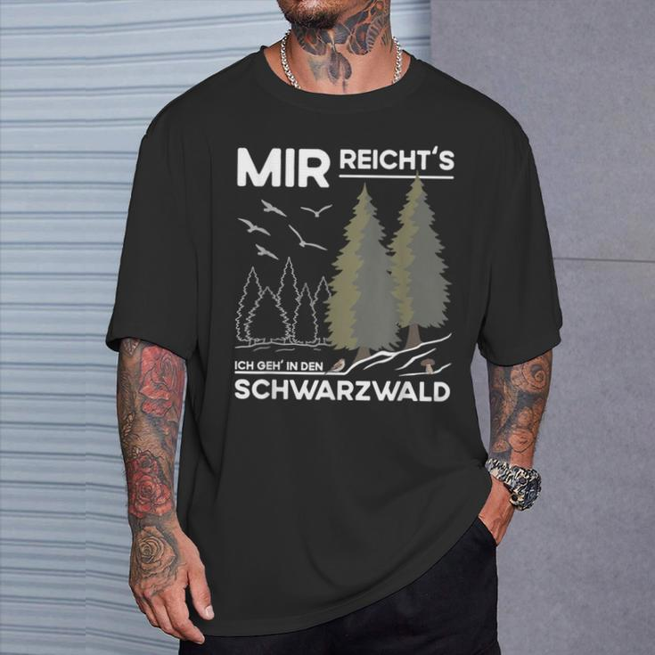 Mir Reicht Das Schwarzwald Travel And Souveniracationer German T-Shirt Geschenke für Ihn