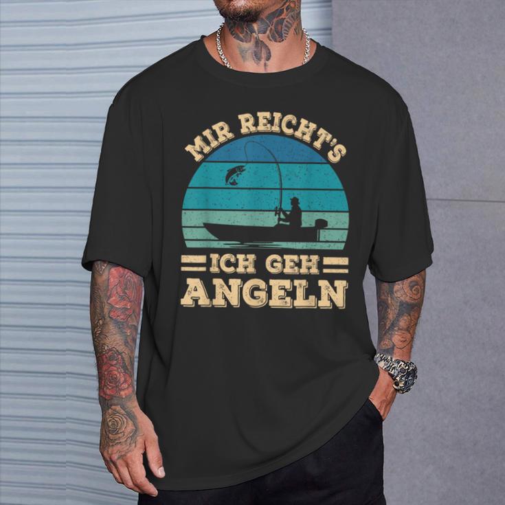 Mir Reicht's Ich Geh Fischer T-Shirt Geschenke für Ihn