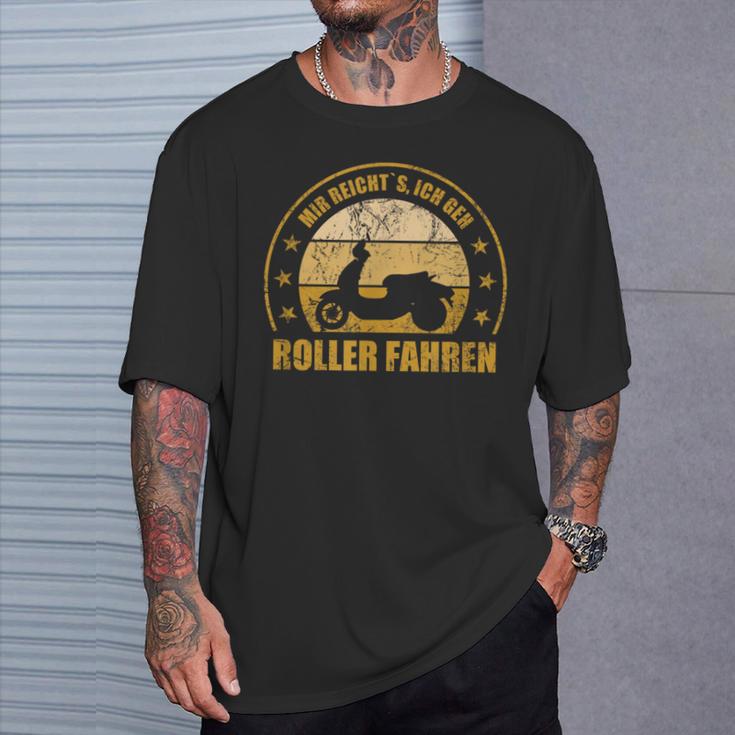 Mir Reichts Ich Geh Roller Driving T-Shirt Geschenke für Ihn