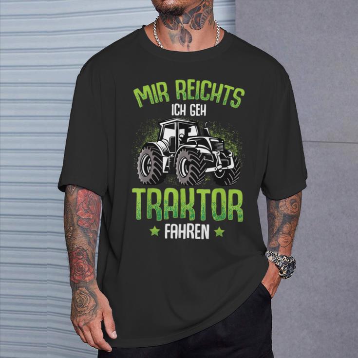 Mir Reichts Ich Geh Traktor Fahren Trecker Boys' T-Shirt Geschenke für Ihn