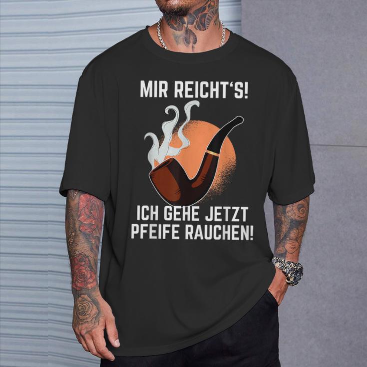 Mir Reichts Ich Gehe Jetzt Pfeife Rauchen T-Shirt Geschenke für Ihn