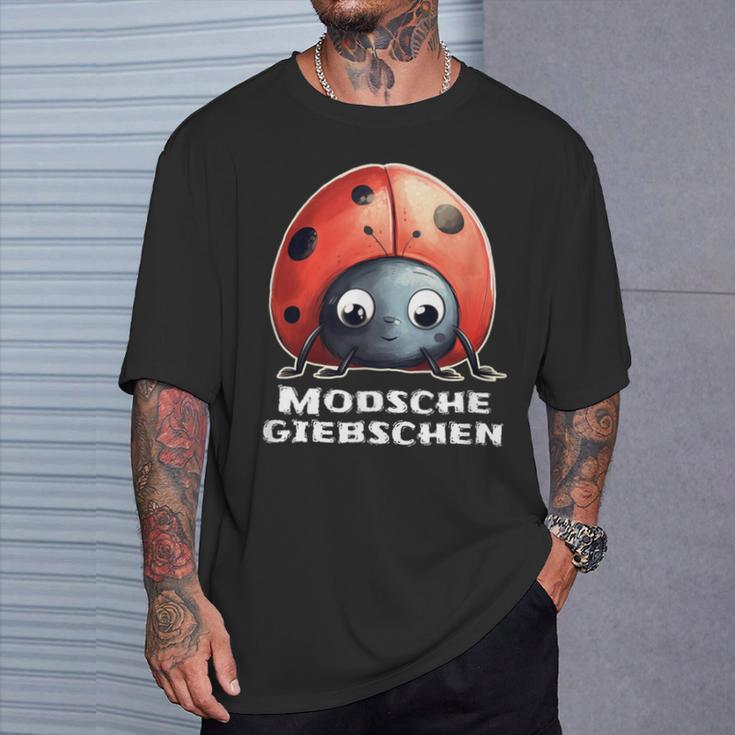 Modschegiebchen Saxon Ladybird T-Shirt Geschenke für Ihn