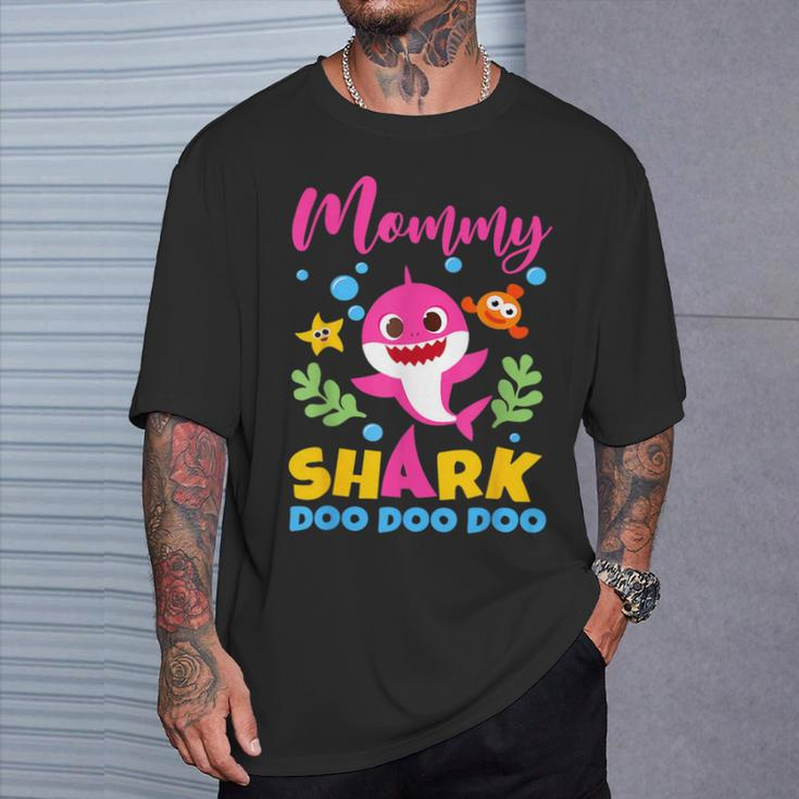 Mommy Of Birthday Shark Matching Oufit Party For Family T-Shirt Gifts for Him