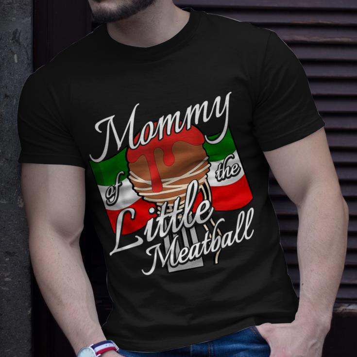 Mommy Of Little Meatball Italian Theme 1St Birthday Italy T-Shirt Gifts for Him