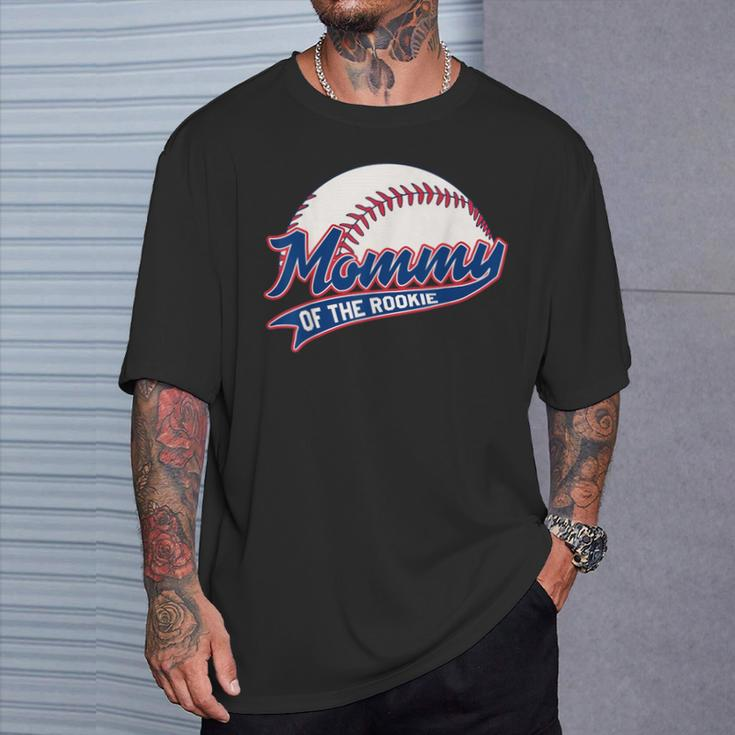 Mommy Of Rookie Birthday Baseball Theme Party Matching Set T-Shirt Gifts for Him