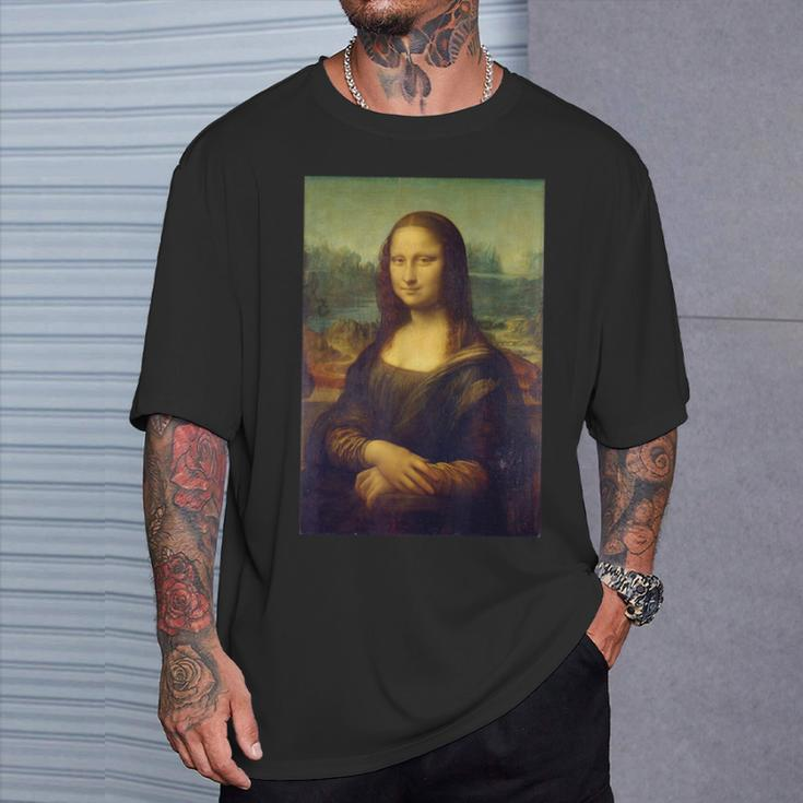 Mona Lisa By Leonardo Dainci T-Shirt Geschenke für Ihn
