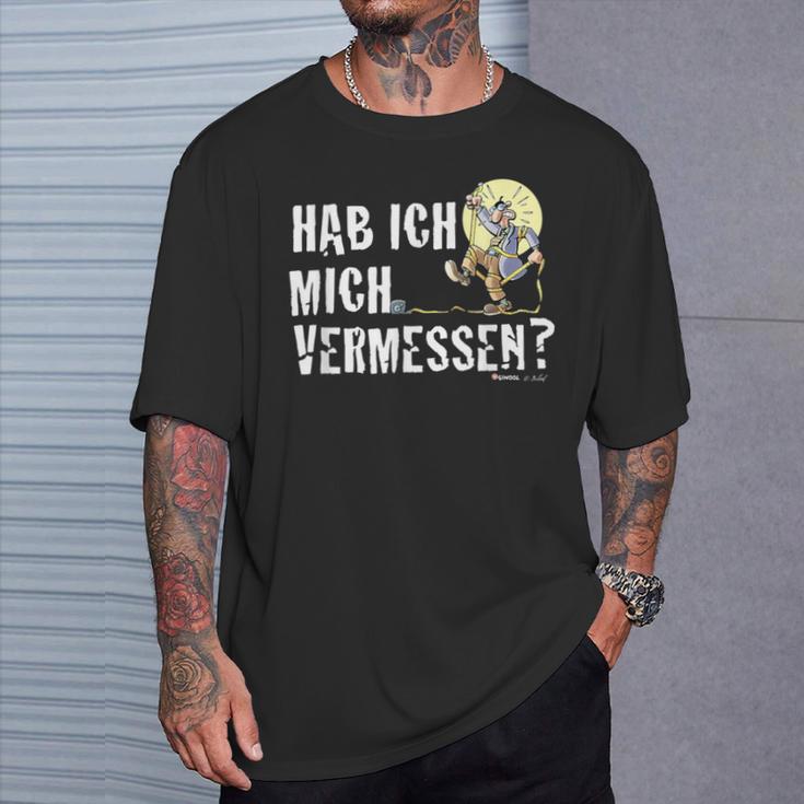 Mr Hüpenbecker Hab Ich Mich Vermessen T-Shirt Geschenke für Ihn