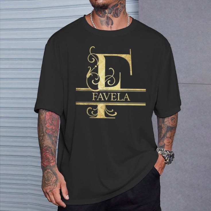 Name Favela T-Shirt Geschenke für Ihn