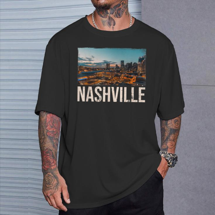Nashville Pride Nashville Holiday Vacation Nashville T-Shirt Gifts for Him