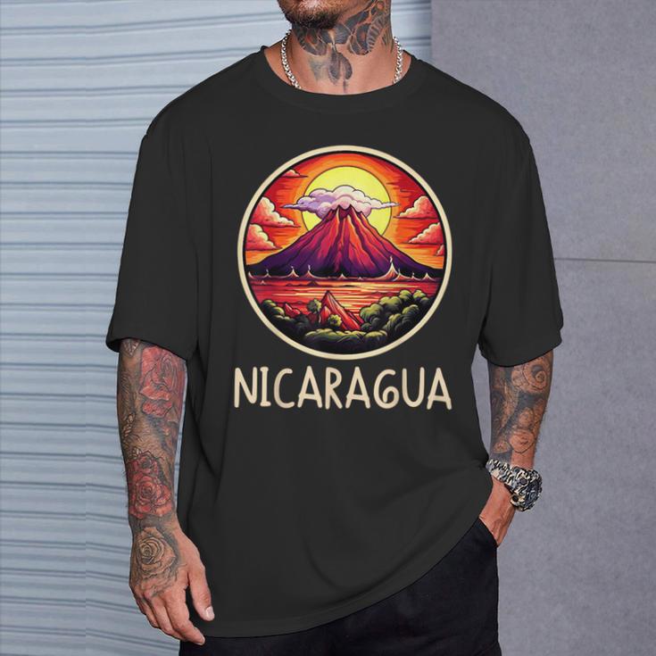 Nicaragua Souvenir Republica De Nicaragua T-Shirt Geschenke für Ihn