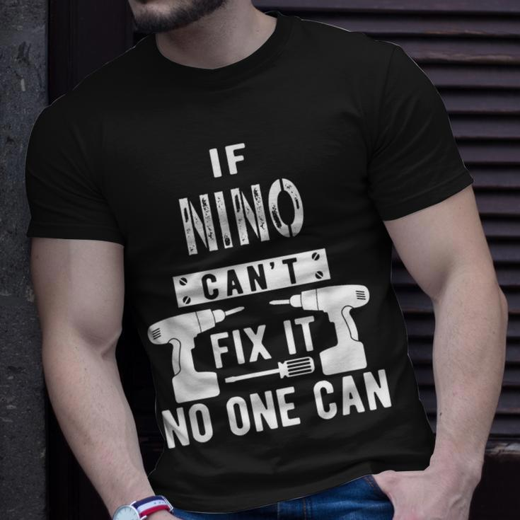 If Nino Can't Fix It No One Can Mexican Spanish Godfather T-Shirt Gifts for Him