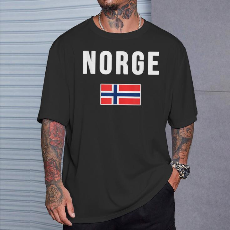 Norwegian Flag Norwegian Flag T-Shirt Geschenke für Ihn