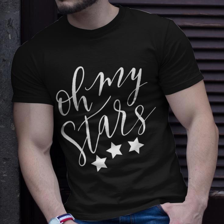 Oh My Stars 4Th Of July Independence America Usa T-Shirt Gifts for Him