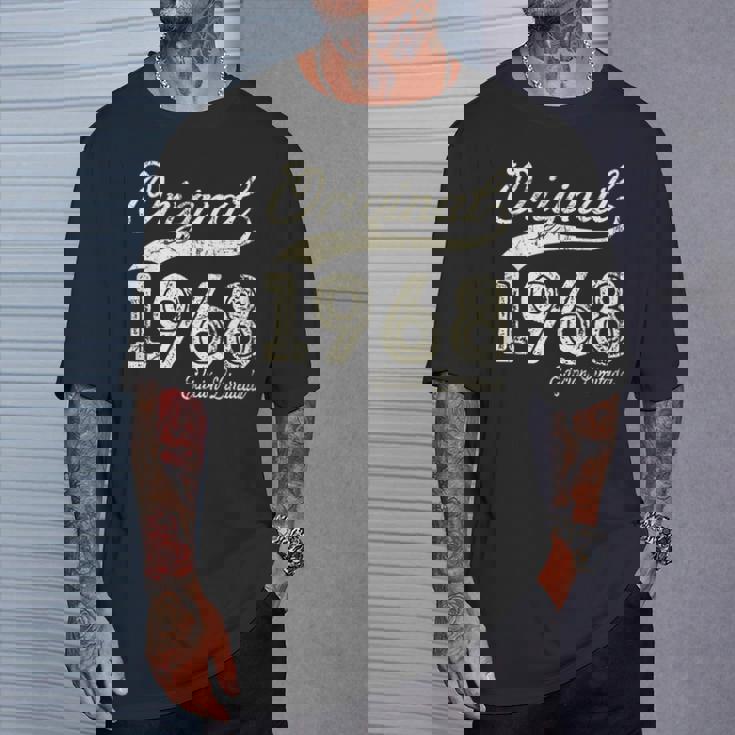 Original 1968 56 Años Cumpleaños Hombre Fabricado En 1968 Camiseta unisex Regalos para él