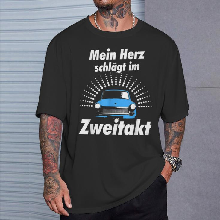 Ostdeutschland Ossi Two Stroke Trabbi Idea T-Shirt Geschenke für Ihn