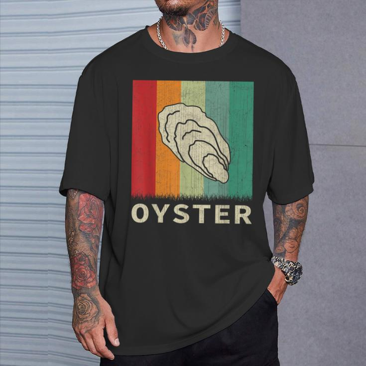 Oyster Retro Style Vintage Animal Lovers T-Shirt Gifts for Him