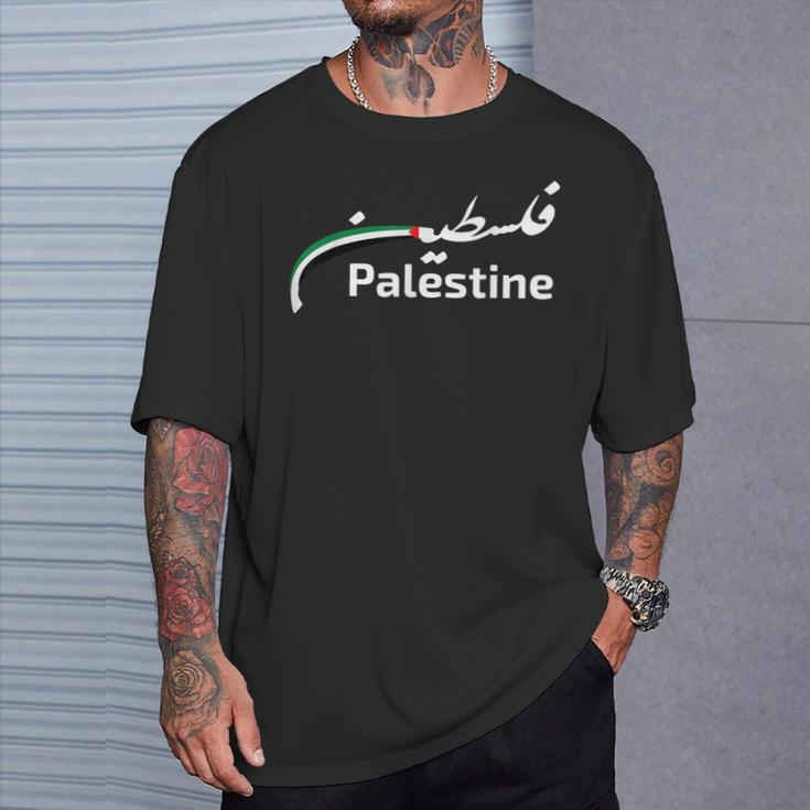 Palestine Flag T-Shirt Geschenke für Ihn