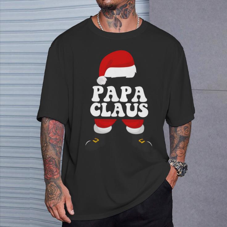 Papa Claus Weihnachtsmann Weihnachten T-Shirt Geschenke für Ihn