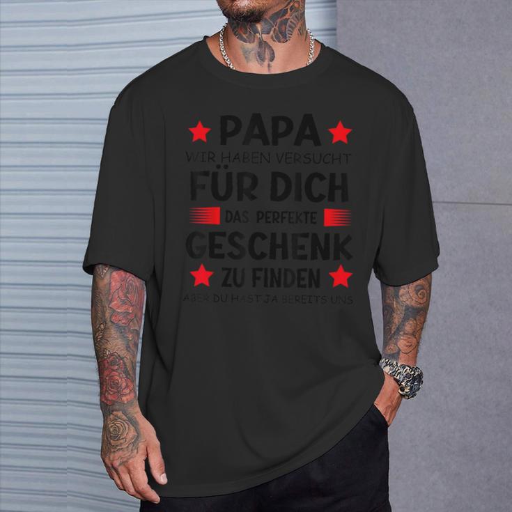 Papa Undater Motiv Lustiger Spruch Herrenatertag T-Shirt Geschenke für Ihn