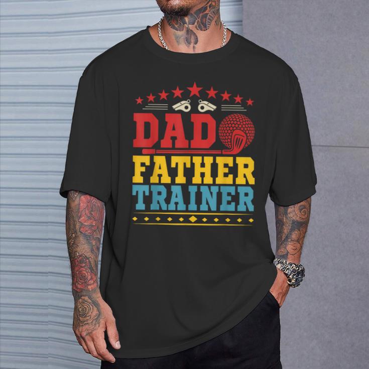 Papaater Trainer Kostüm Golf Sport Trainer Liebhaber T-Shirt Geschenke für Ihn