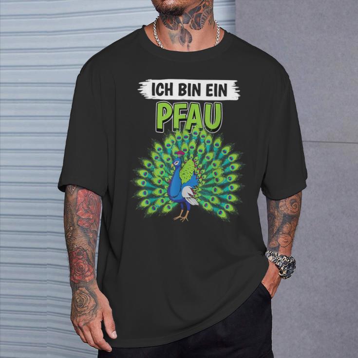 Peacock Vogel Sachen Ich Bin Ein Peacock T-Shirt Geschenke für Ihn