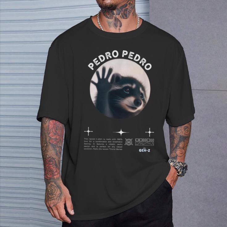 Pedro Pedro Pedro Dancing Racoon Meme T-Shirt Geschenke für Ihn