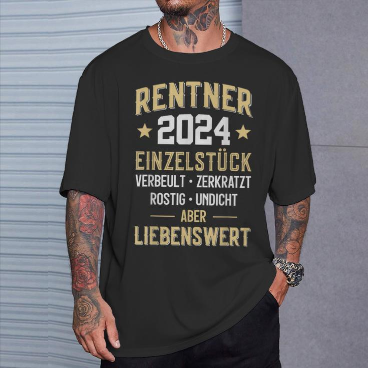Pension Pension Reindeer 2024 T-Shirt Geschenke für Ihn