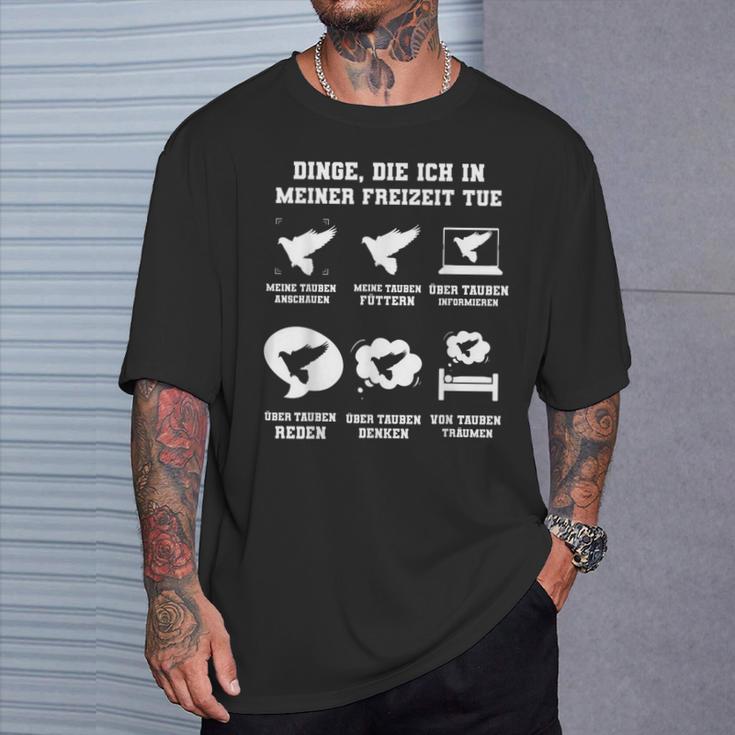 Pigeon Breeder Pigeon Breeding T-Shirt Geschenke für Ihn