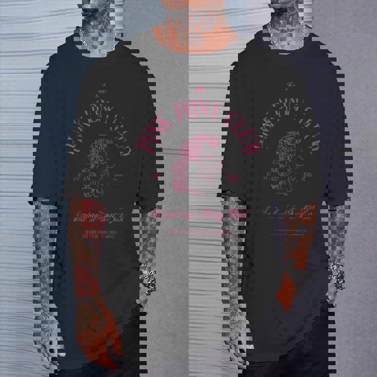 The Pink Pony Club Social And Party Club T-Shirt Gifts for Him